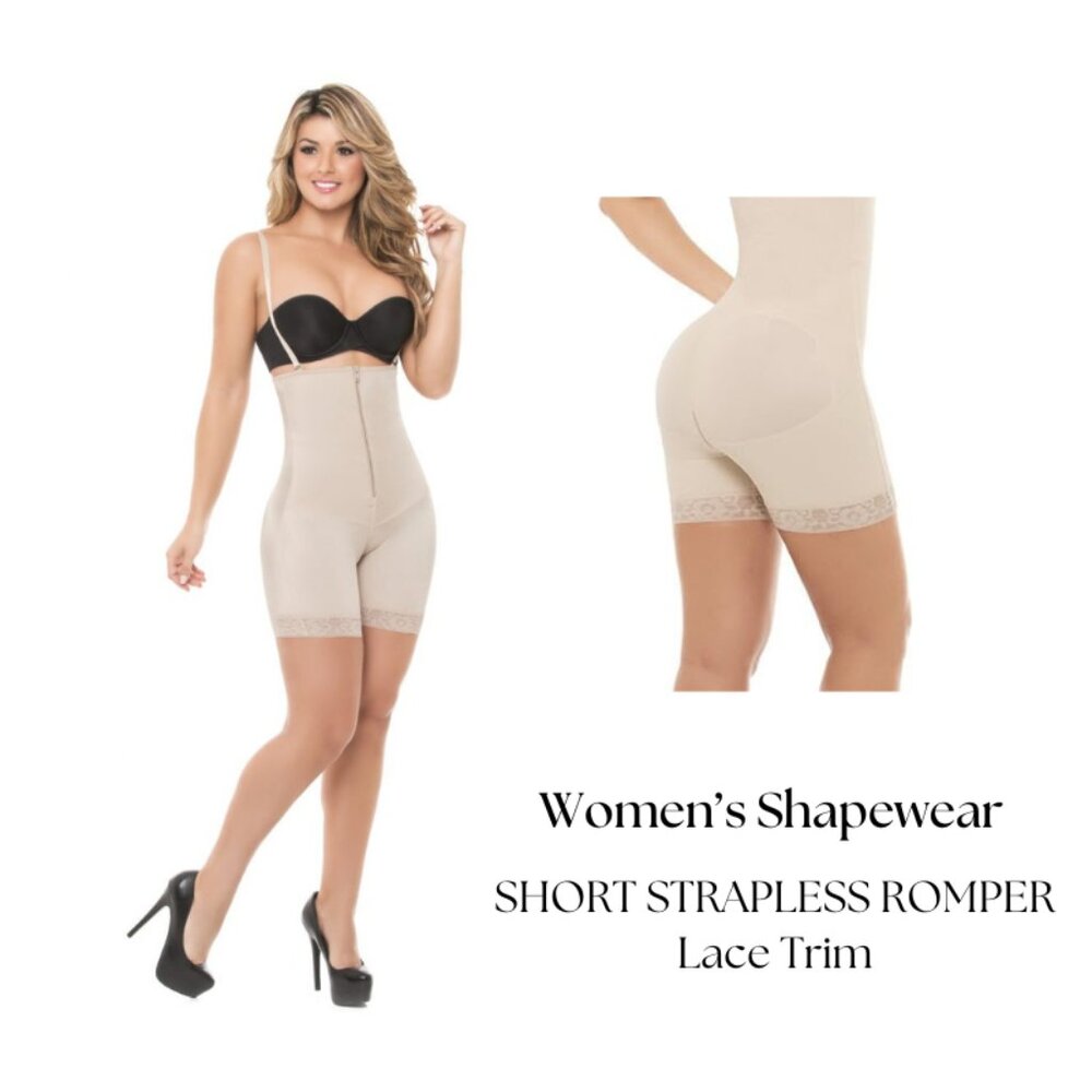 Women's Shapewear Strapless Romper
